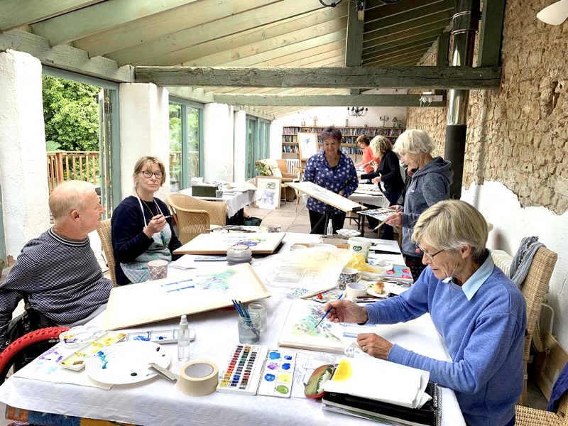 Lynda Kettles Watercolour course