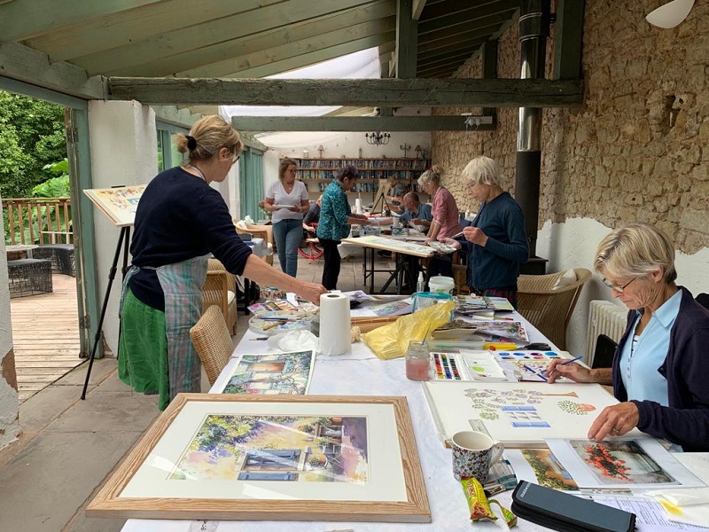 Lynda Kettles Watercolour course