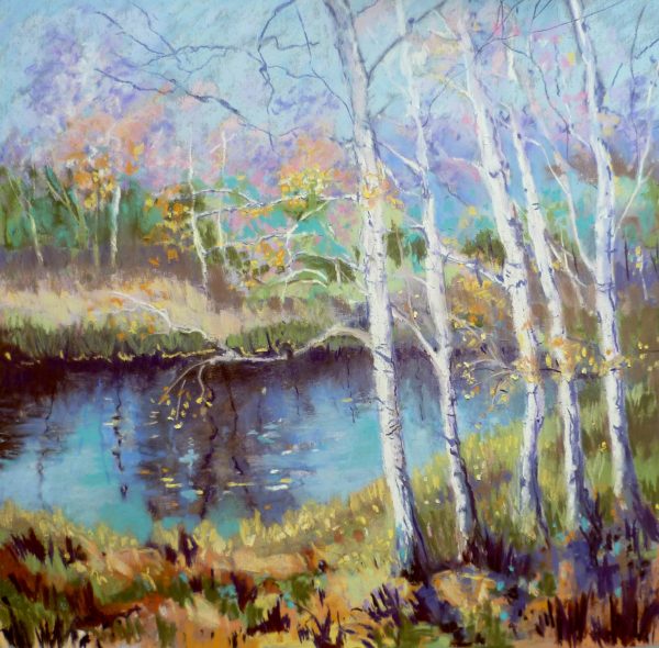 Riverside Birches